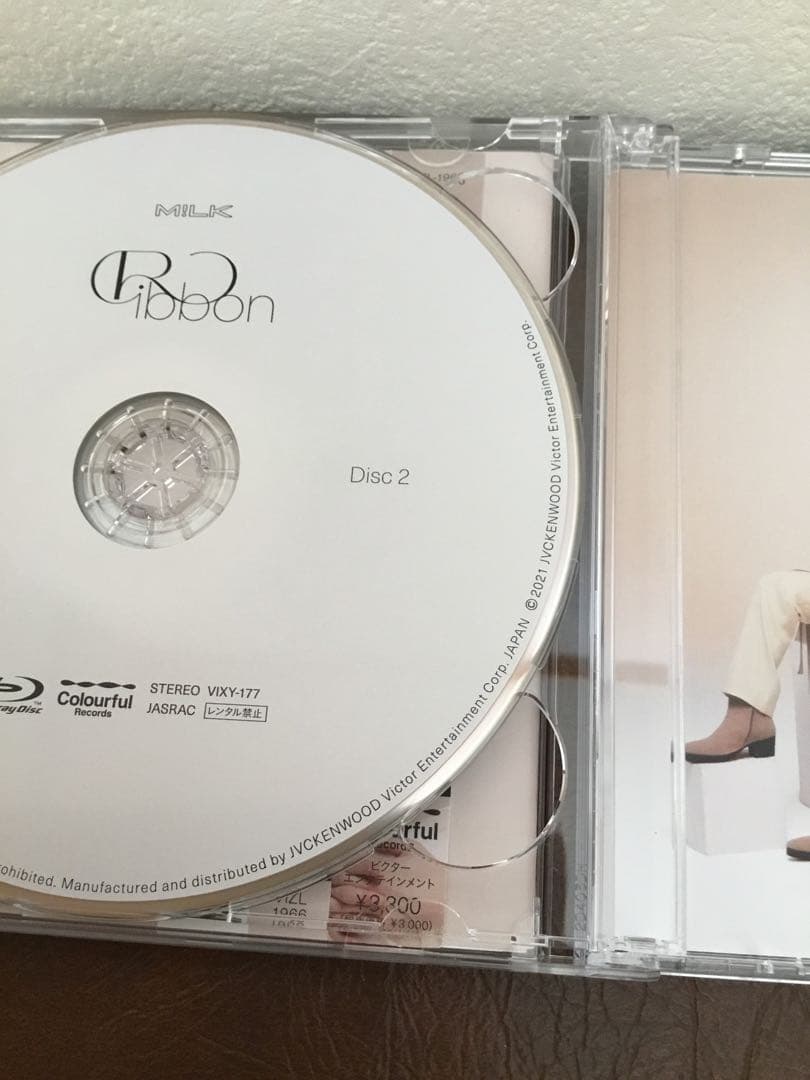 M!LK Ribbon 初回限定盤B CD+Blu-ray