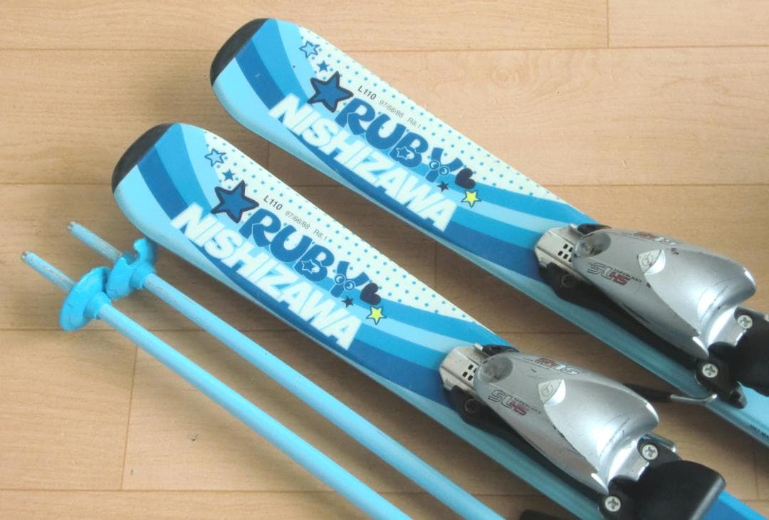 ■■12月・1月限定■送料無料■子供用スキーセット■板110靴21■WAX済■■