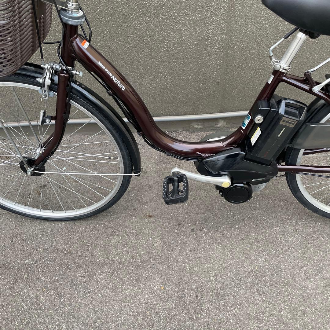 ヤマハ電動アシスト自転車26インチ 12.3Ahブラウン