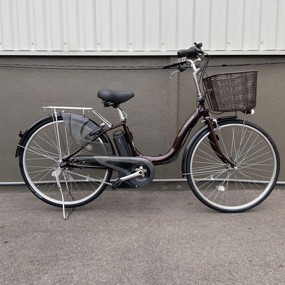 ヤマハ電動アシスト自転車26インチ 12.3Ahブラウン