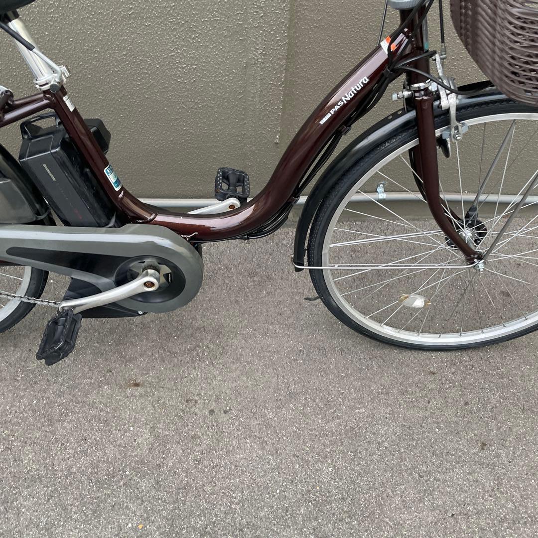 ヤマハ電動アシスト自転車26インチ 12.3Ahブラウン