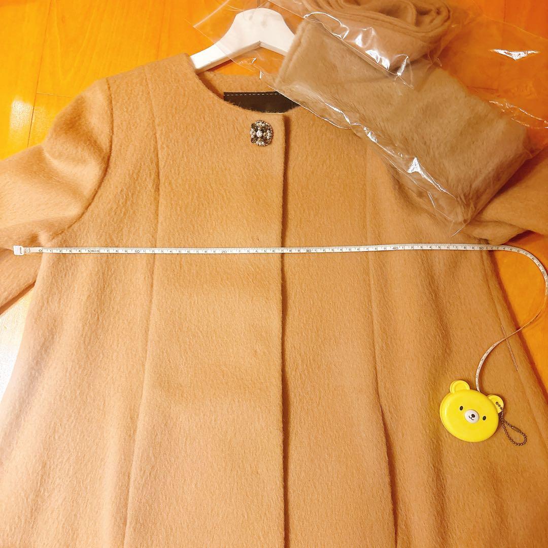 チロリンママさま☆半額以下☆TO BE CHIC☆コート☆42☆茶