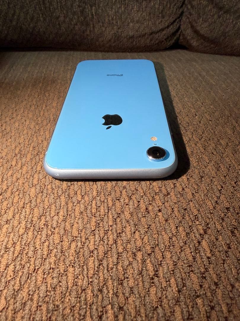 Apple iPhone XR ブルー 本体 美品 早い者勝ち‼️