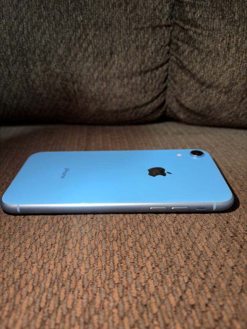 Apple iPhone XR ブルー 本体 美品 早い者勝ち‼️