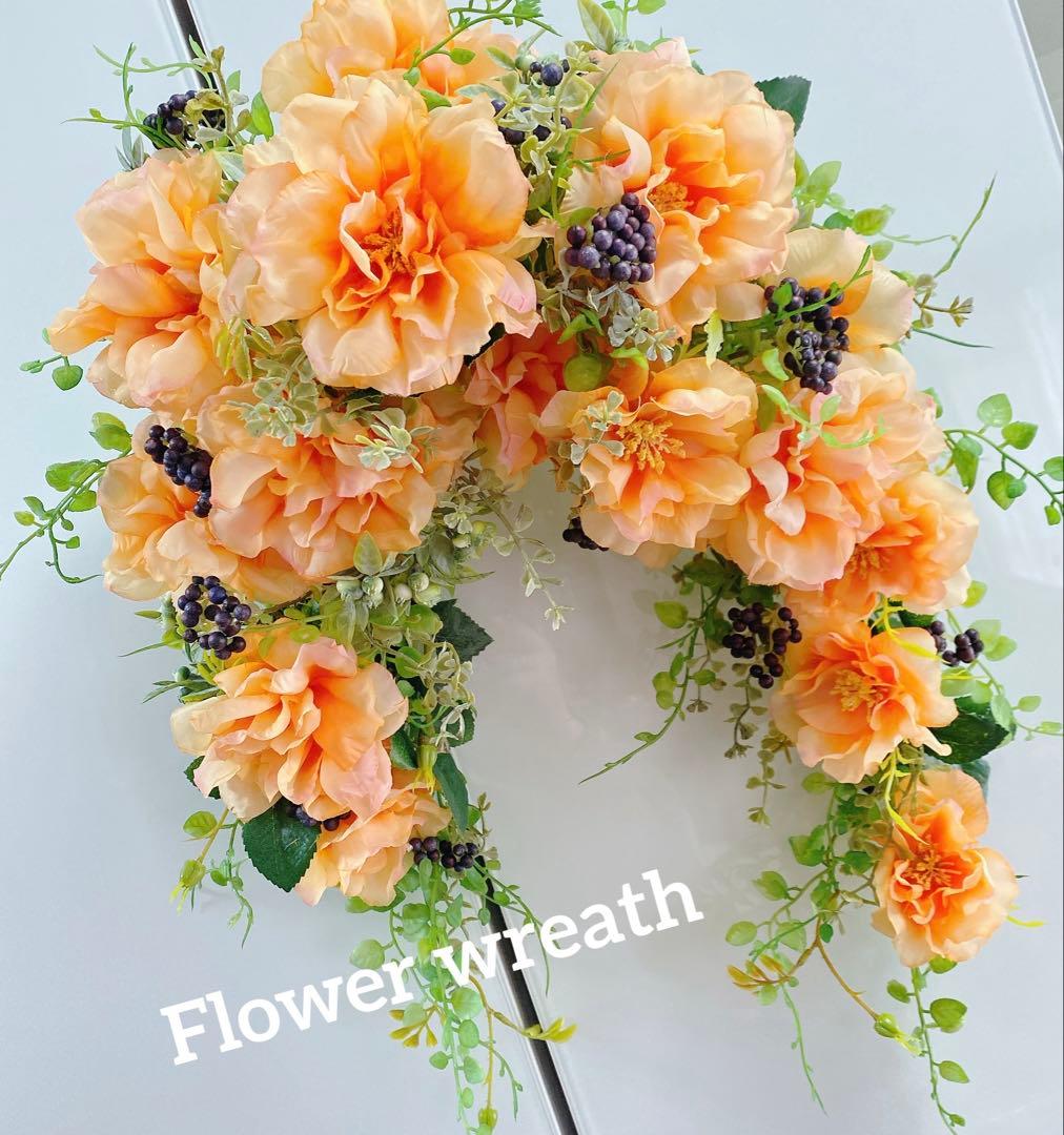 ✴︎Chocolaさま専用✴︎フラワーリース　スワッグ　春リース　造花