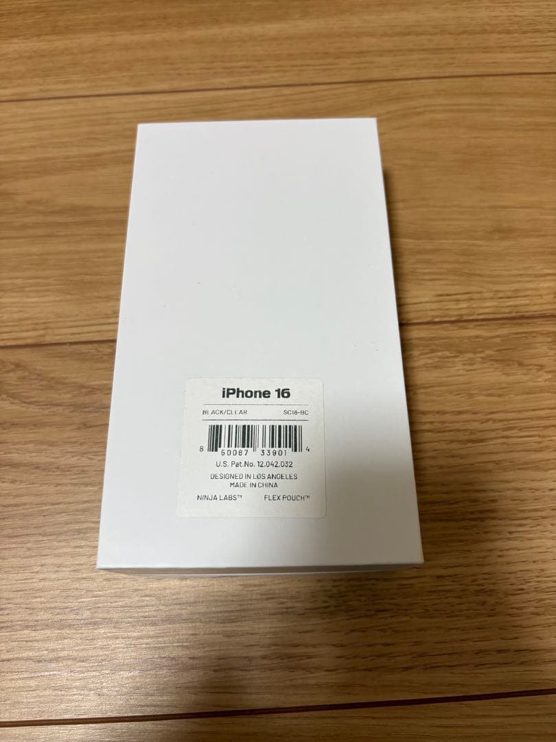 NINJA LABS iPhone16ケース ブラック