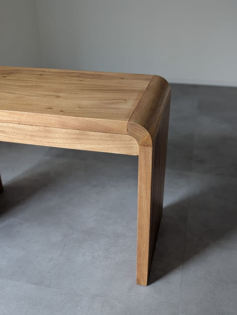 USED/カリッジマーケット チーク無垢材 サイドテーブル ベンチ 北欧