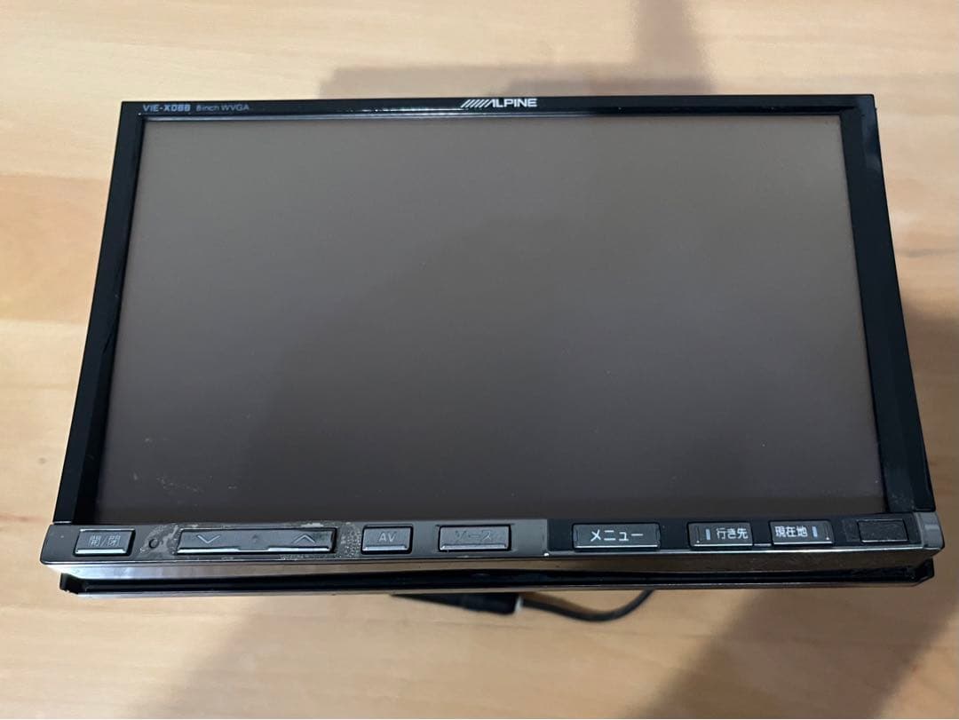 アルパイン VIE-X088 8型ワイド フルセグ-アルパインのリアカメラ