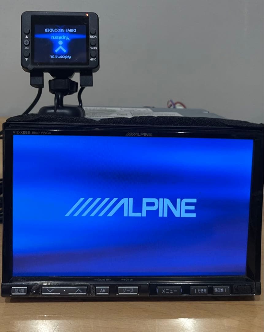 アルパイン VIE-X088 8型ワイド フルセグ-アルパインのリアカメラ