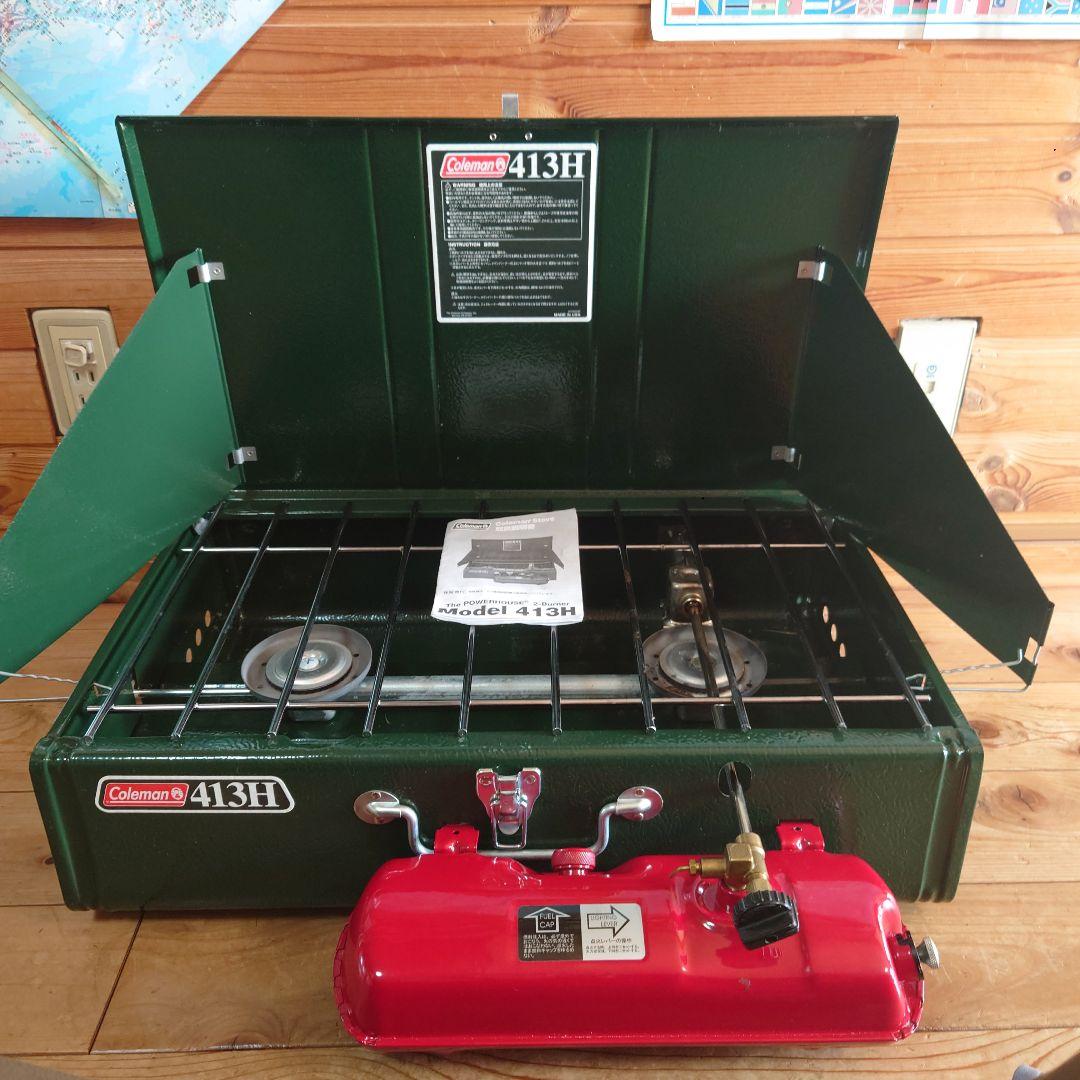 コールマン　ツーバーナー　413H　使用2回 2019年5月