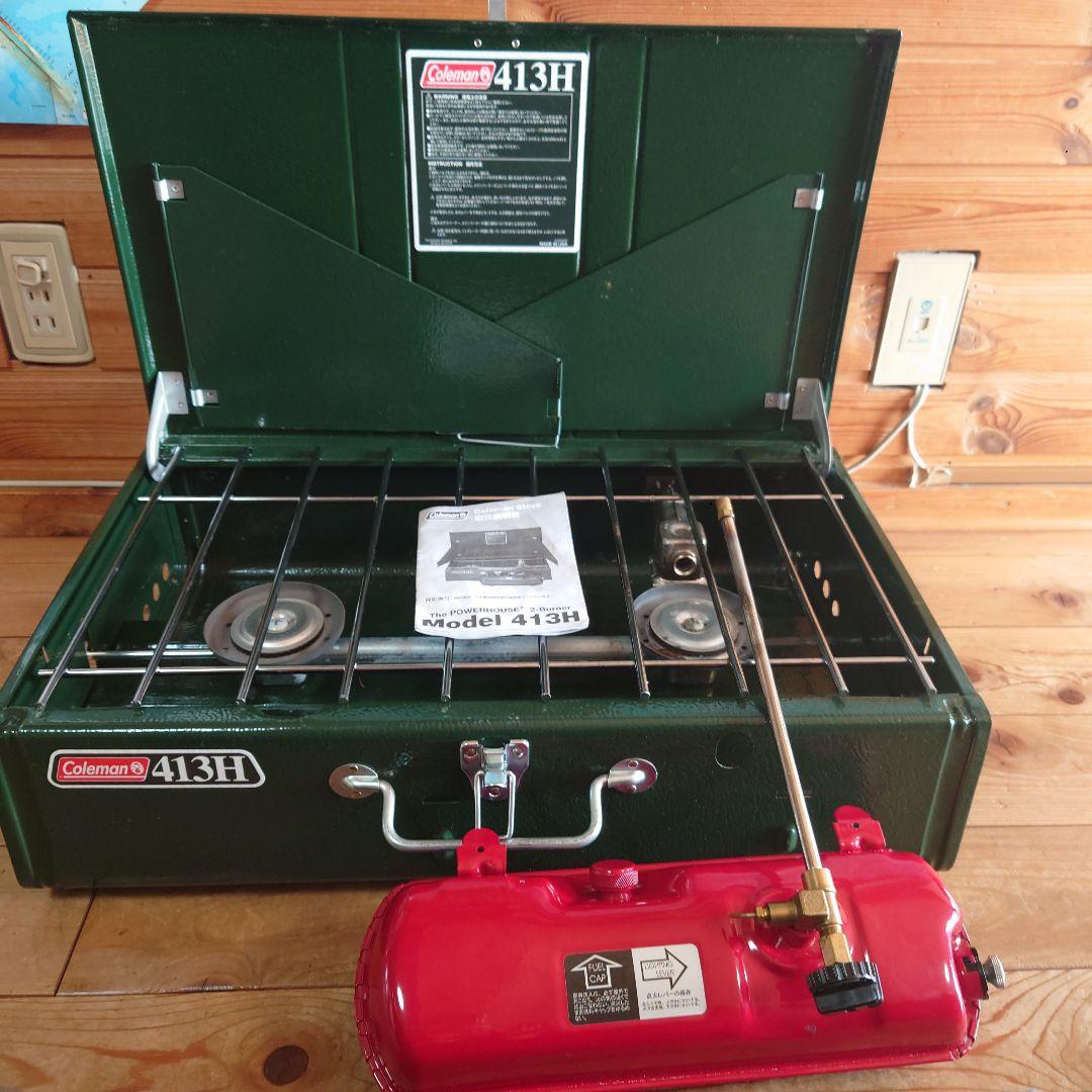 コールマン　ツーバーナー　413H　使用2回 2019年5月