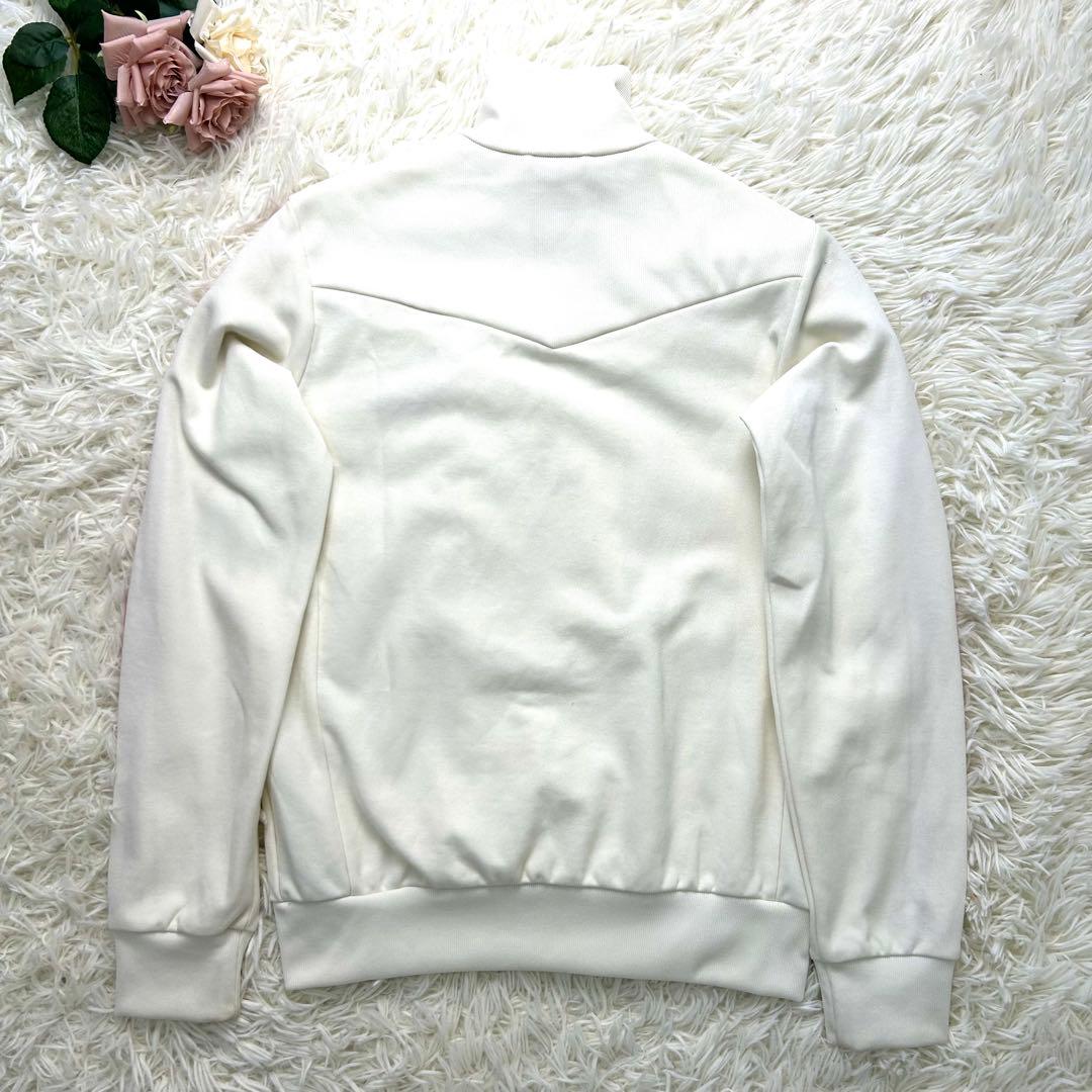 adidas アディダス ☆ジャージ トラックジャケット ホワイト レッド L