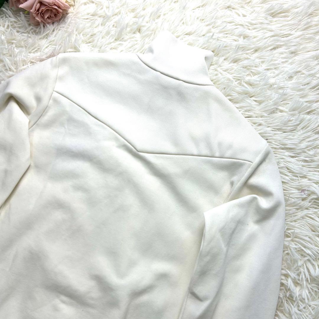 adidas アディダス ☆ジャージ トラックジャケット ホワイト レッド L