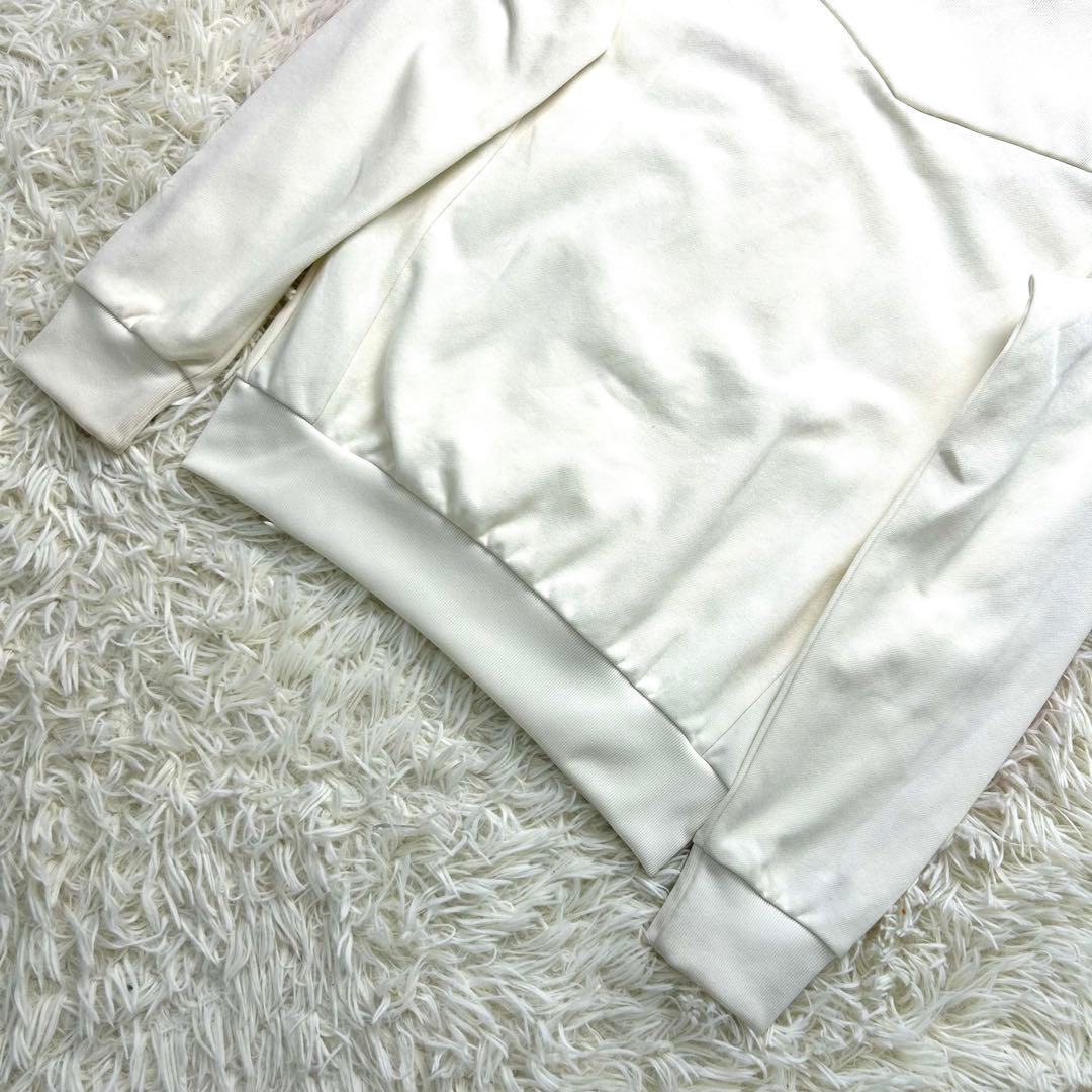 adidas アディダス ☆ジャージ トラックジャケット ホワイト レッド L