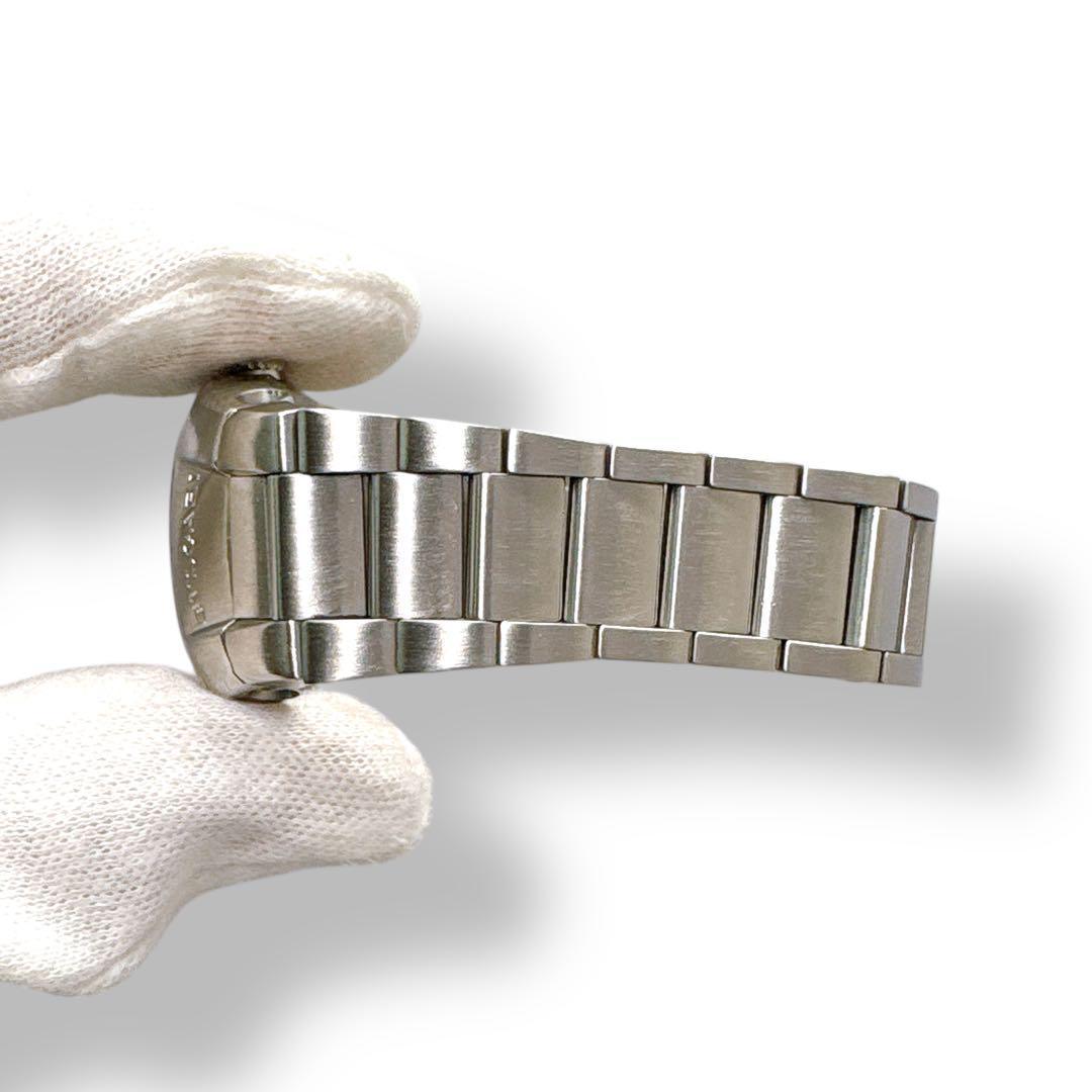 ブルガリ エルゴン EG30S ブラック 黒 クォーツ レディース 時計 美品