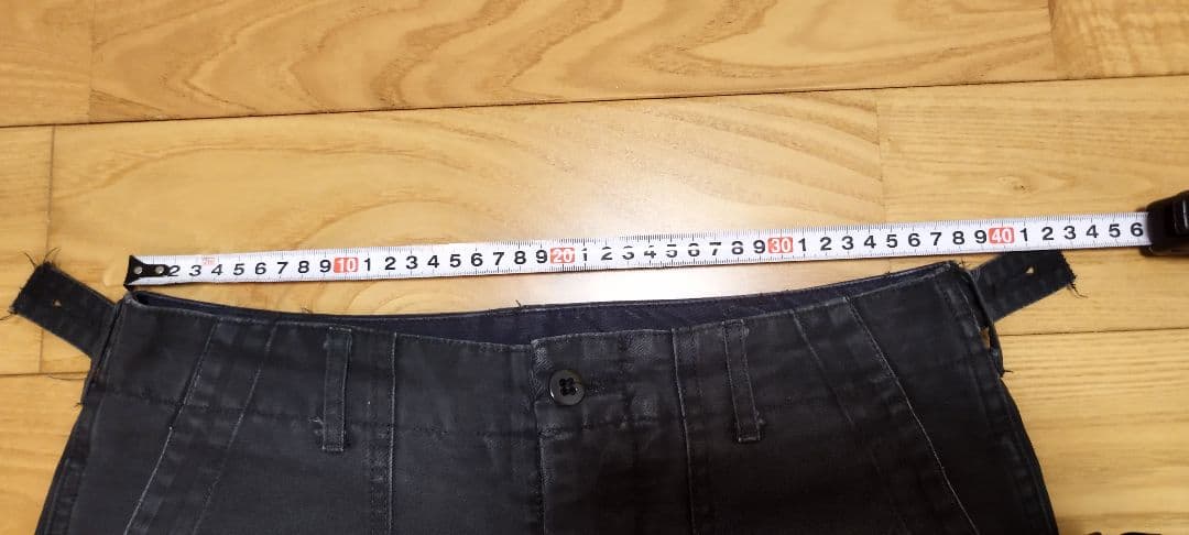 y*i様 エンジニアドガーメンツ　ファティーグパンツ　 ブラック サイズ30