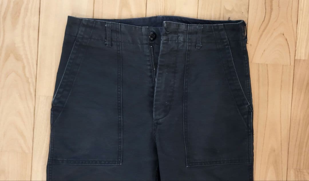 y*i様 エンジニアドガーメンツ　ファティーグパンツ　 ブラック サイズ30