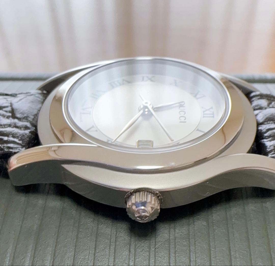 【美品・箱付き】グッチ GUCCI レディース 腕時計 5500L稼働