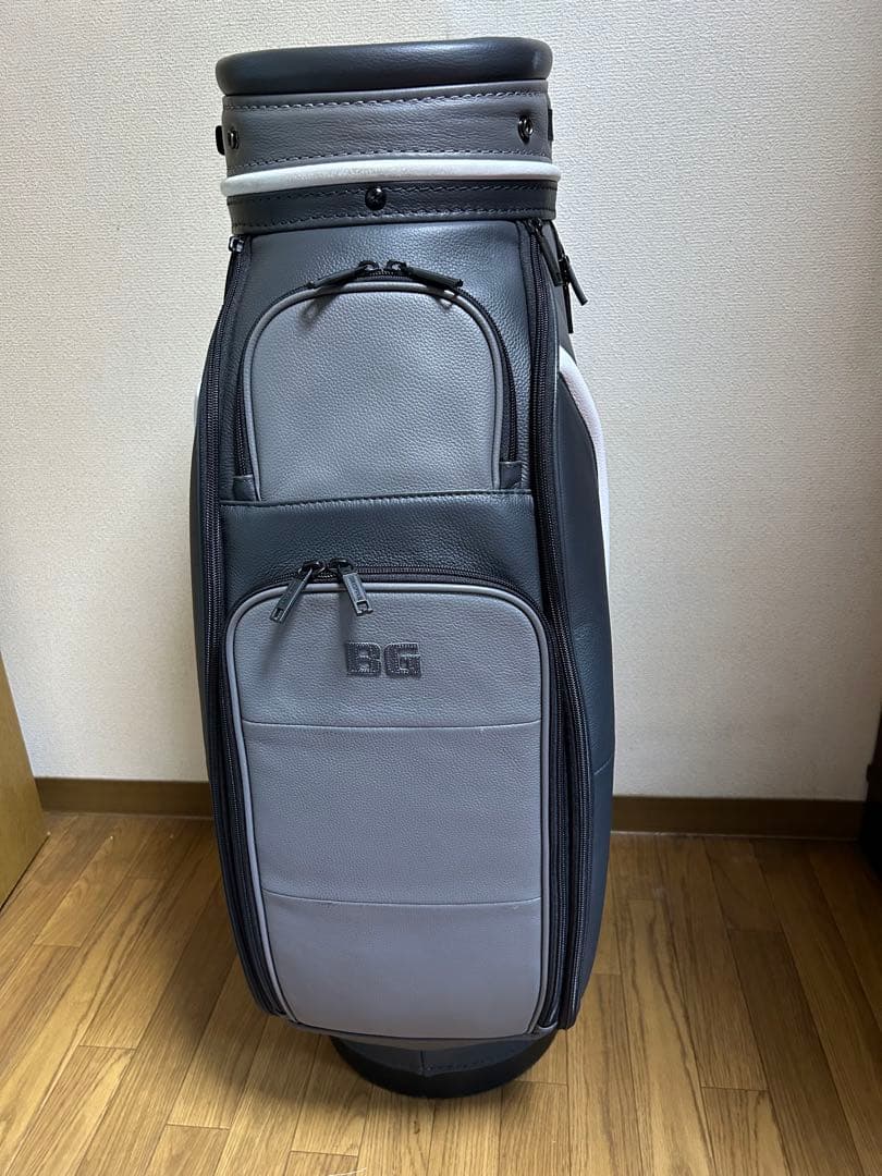 【本革】BRIEFING キャディバッグ グレー