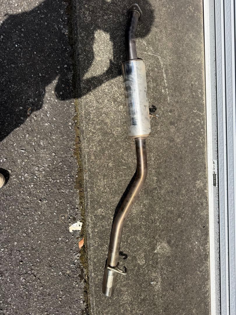 ジムニーJA11 マフラー　モーターファームヒルクライムマフラー