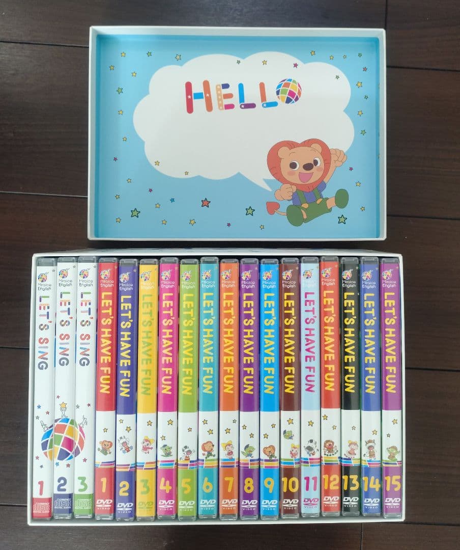 ミライグリッシュ DVD＆CDセット