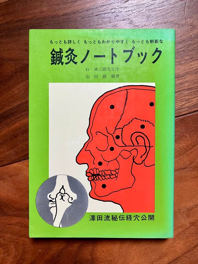澤田流鍼灸ノートブック 澤田流秘伝経穴公開 山田國弼 けいせい 沢田流 代田文誌