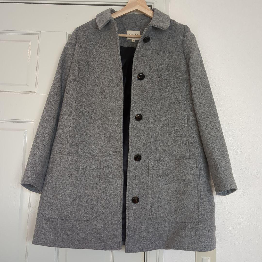 Makoto sezane セザンヌ Bobby coat グレー