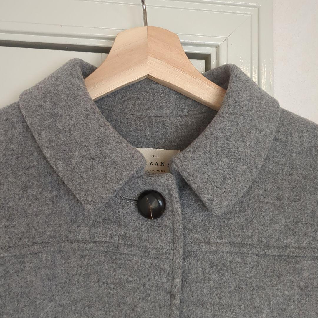 Makoto sezane セザンヌ Bobby coat グレー