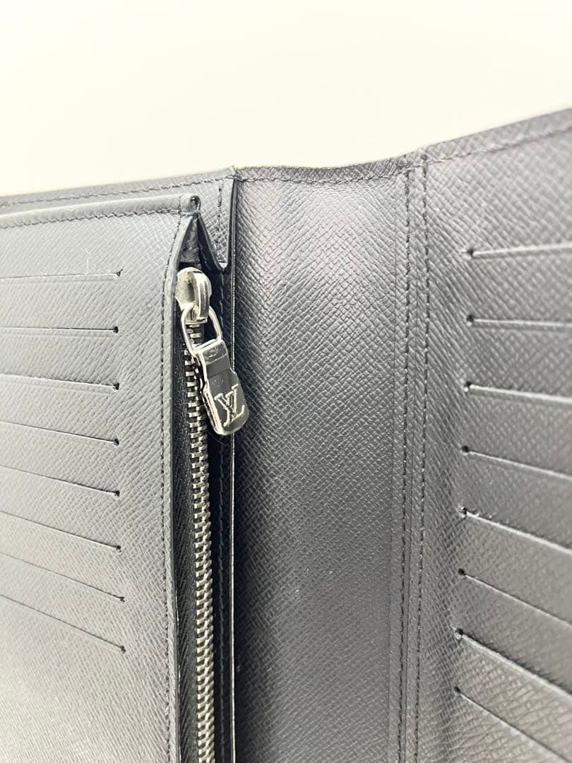 【美品】ルイヴィトン LVサークル ポルトフォイユ ブラザ 二つ折り長財布