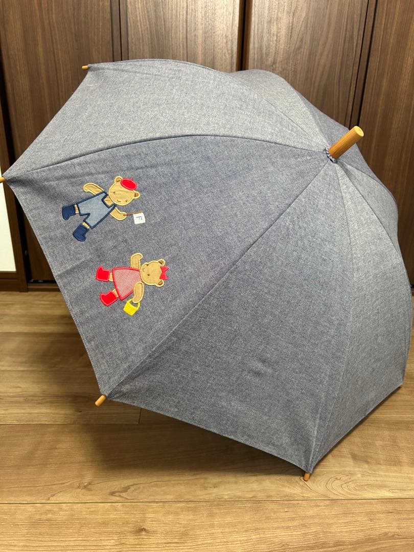 ファミリア　デニム　傘　新品未使用