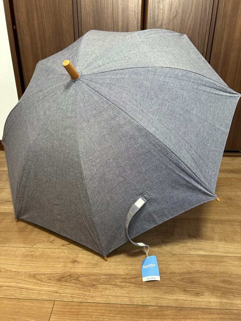 ファミリア　デニム　傘　新品未使用