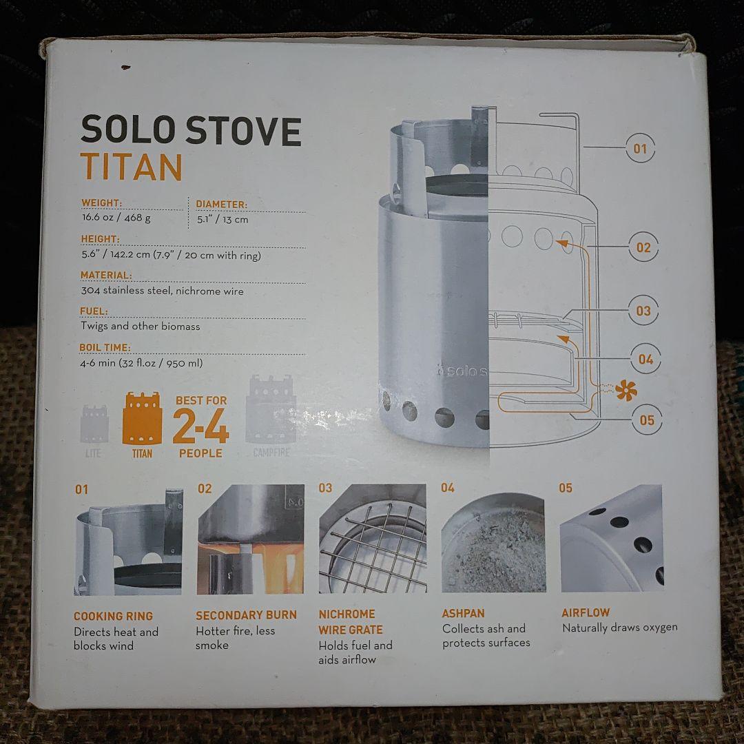 ソロストーブ TITAN + POT 1800 セット