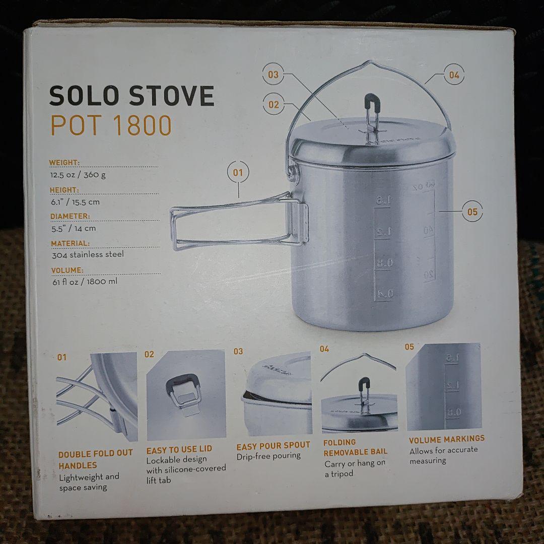 ソロストーブ TITAN + POT 1800 セット