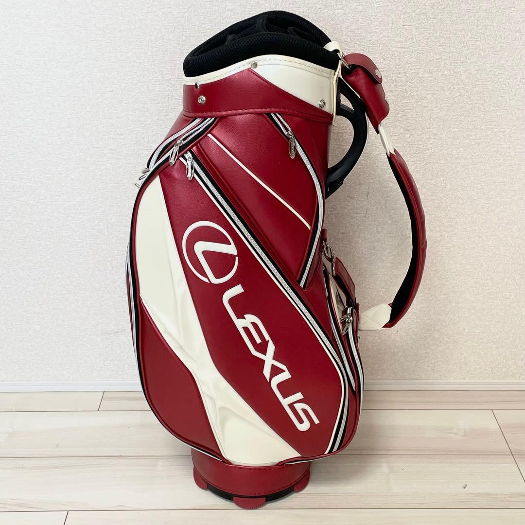LEXUS キャディバッグ　レッド
