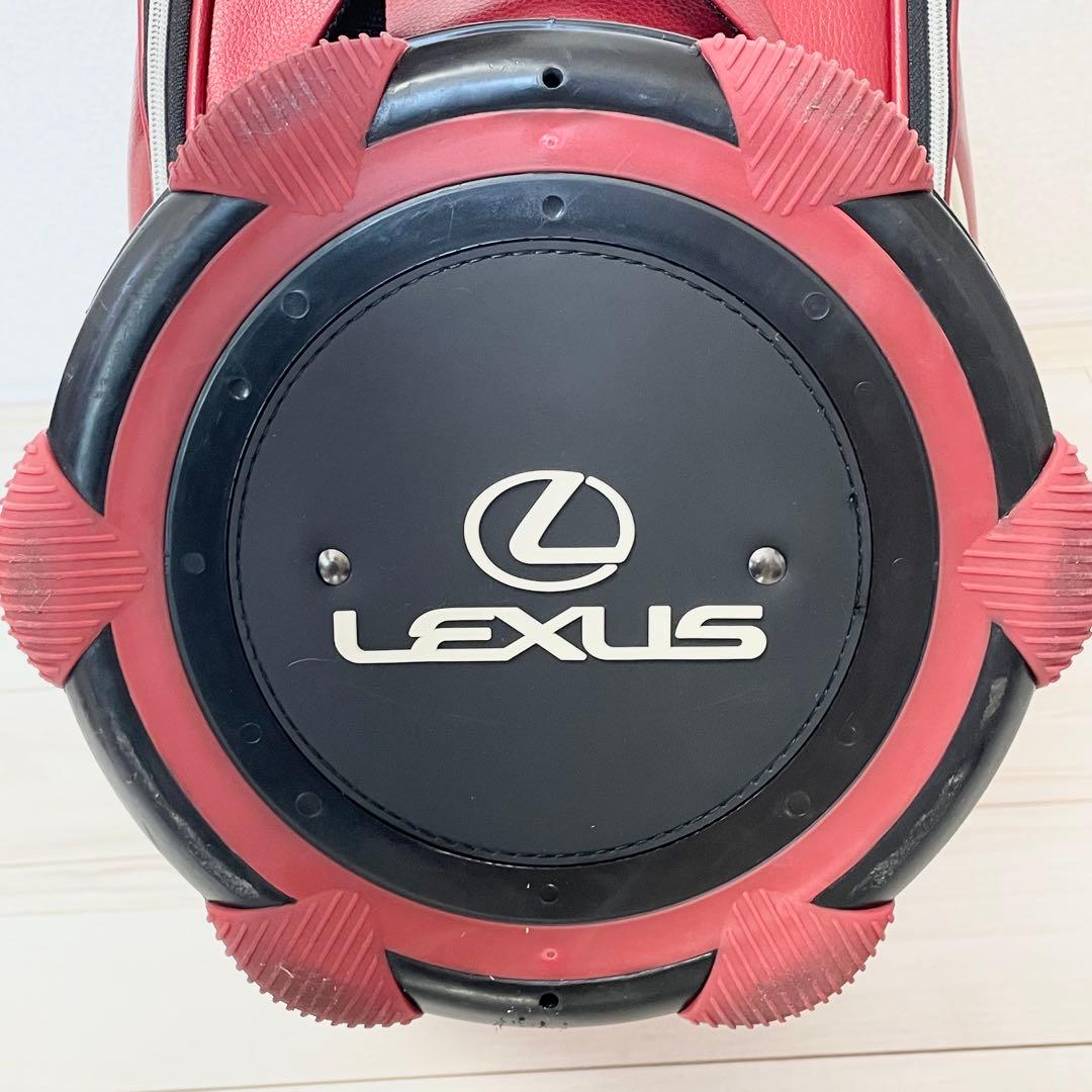 LEXUS キャディバッグ　レッド