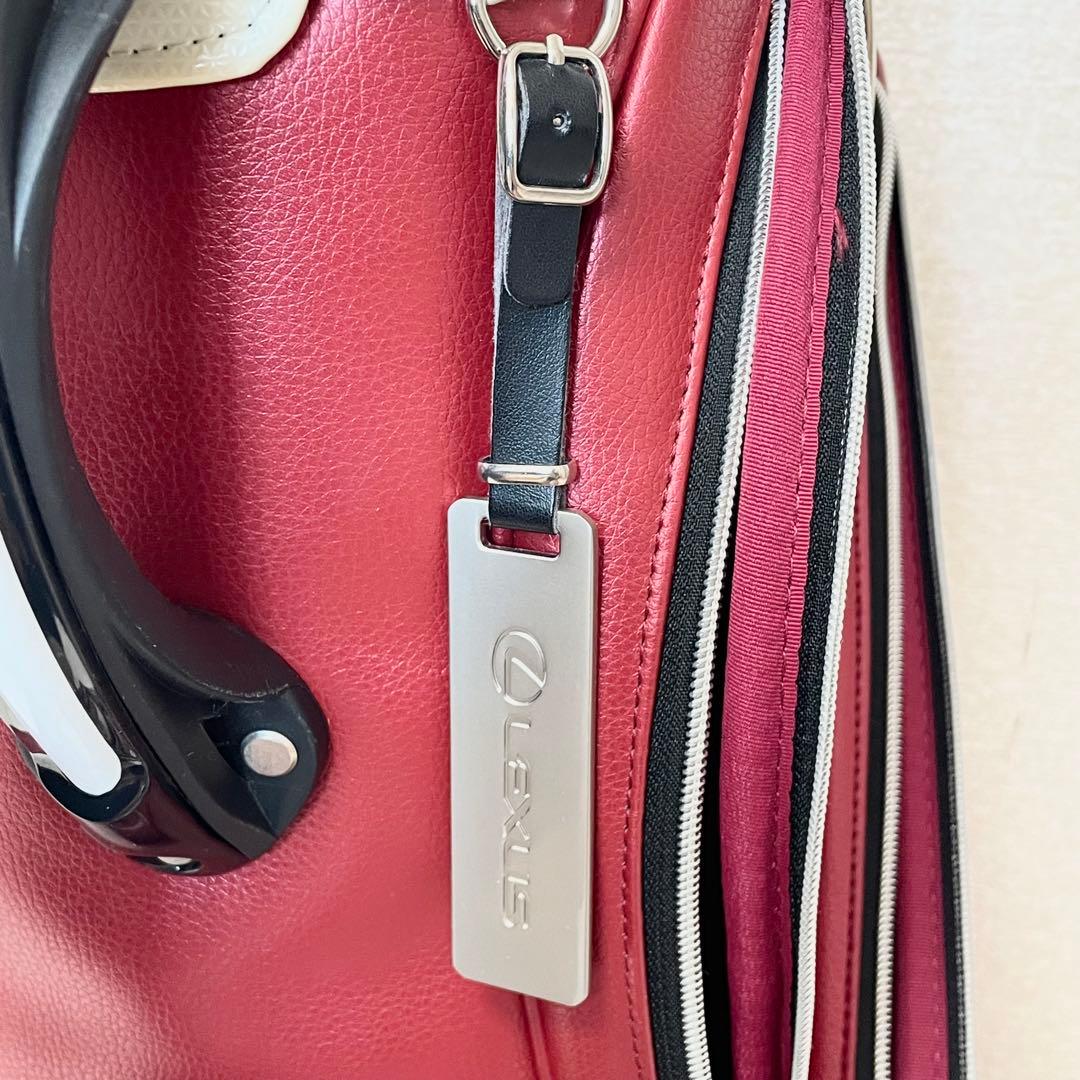 LEXUS キャディバッグ　レッド