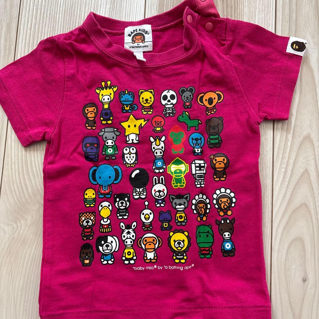 BAPE KIDS Tシャツ・ショートパンツセット 80