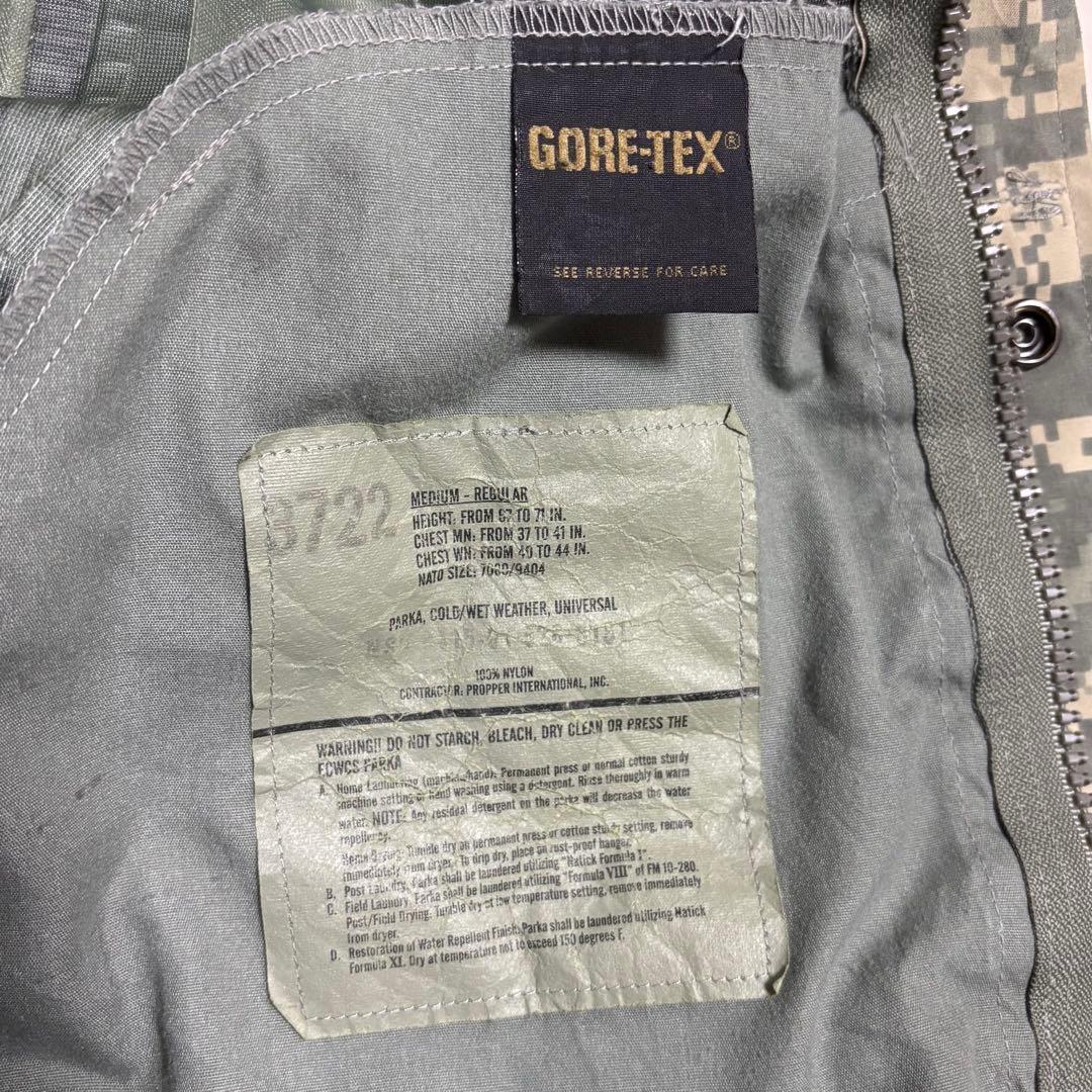 米軍 PROPPER社製 ECWCS GEN2 ゴアテックス パーカー M 迷彩