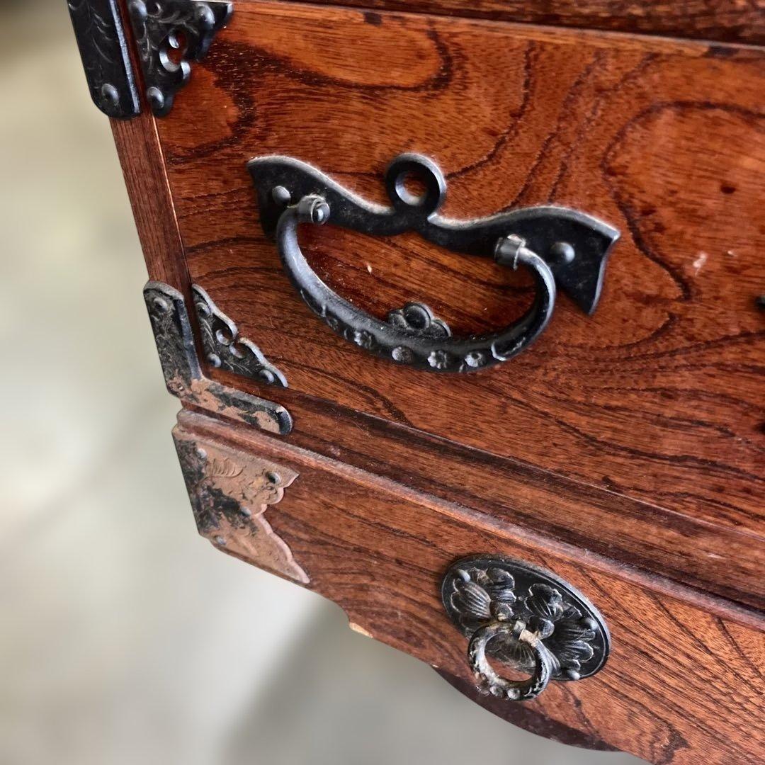 【岩谷堂】◇車箪笥◆鍵付き◇特価品！