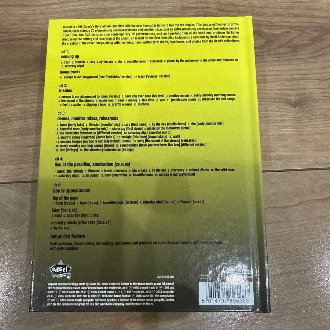 Suede Coming Up 20thAnniversary CD スウェード