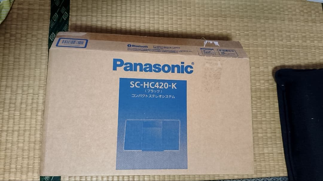 Panasonic SC-HC420-K 黒色　オーディオ機器