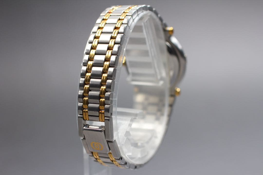 【動品】GUCCI グッチ GG 9000L レディース クオーツ 腕時計