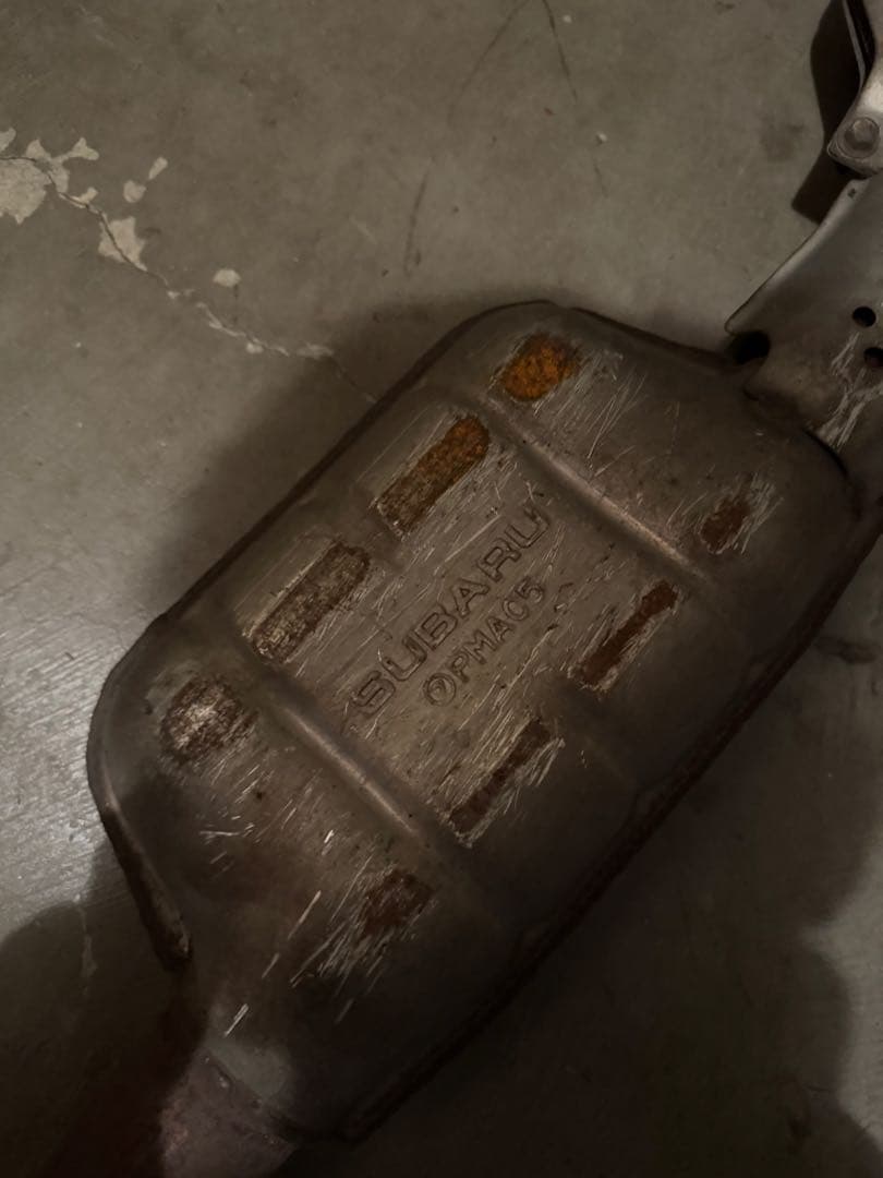 レガシィbe bh センターパイプ 中間