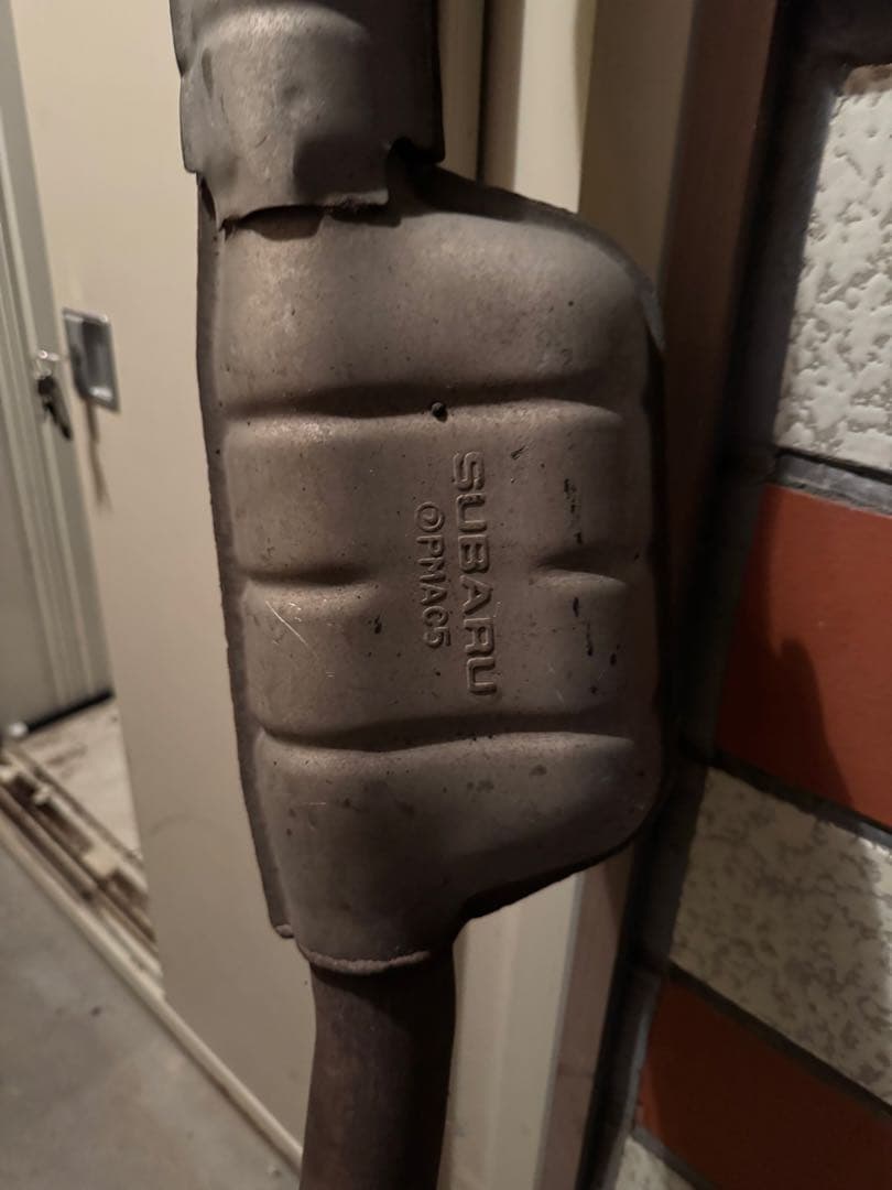 レガシィbe bh センターパイプ 中間