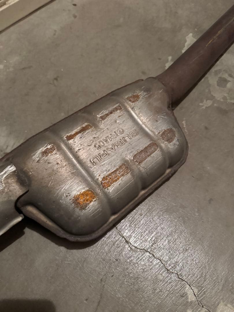 レガシィbe bh センターパイプ 中間