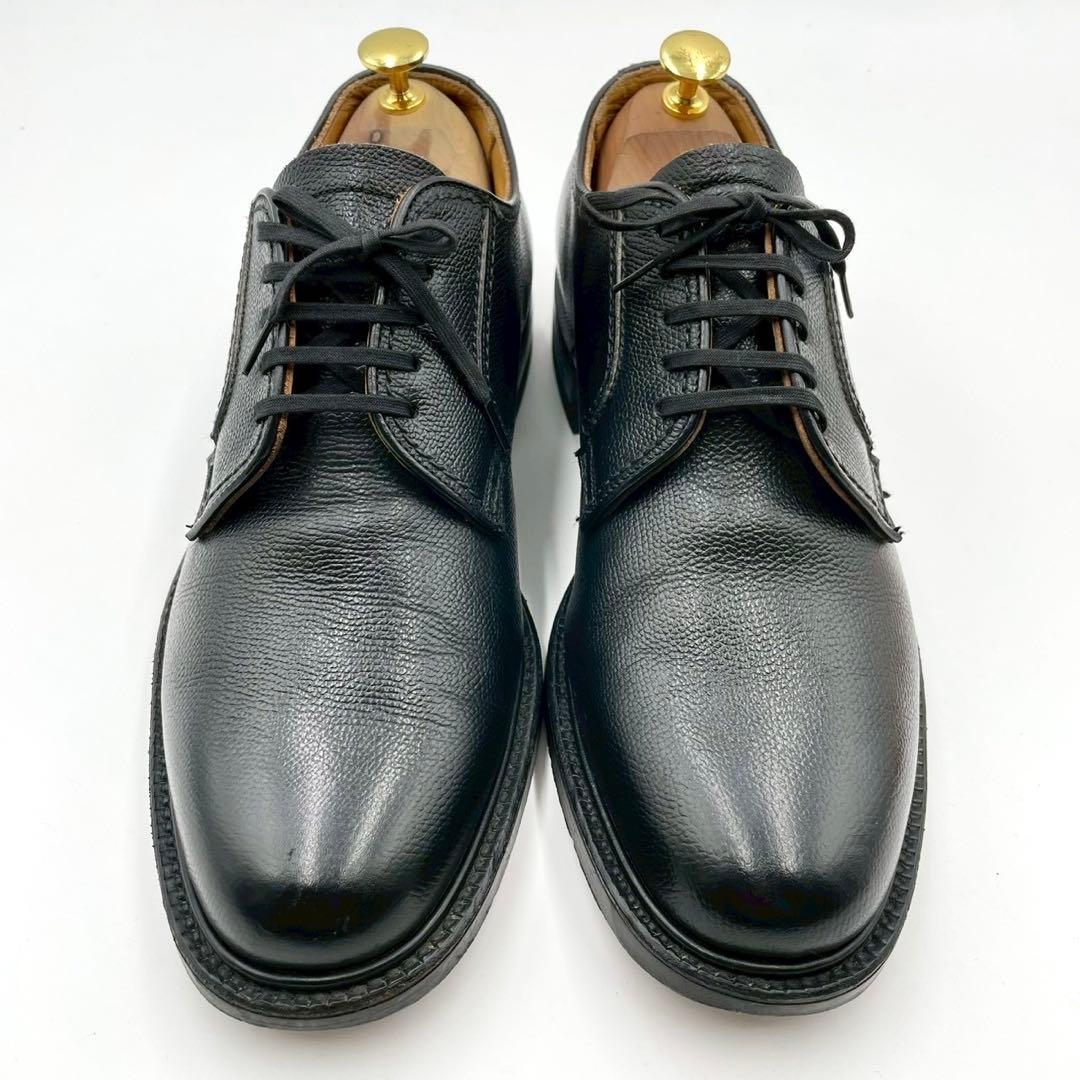 美品 リーガル ドレスビジネス 2236 シボ革 ブラック 25.5 Y1319