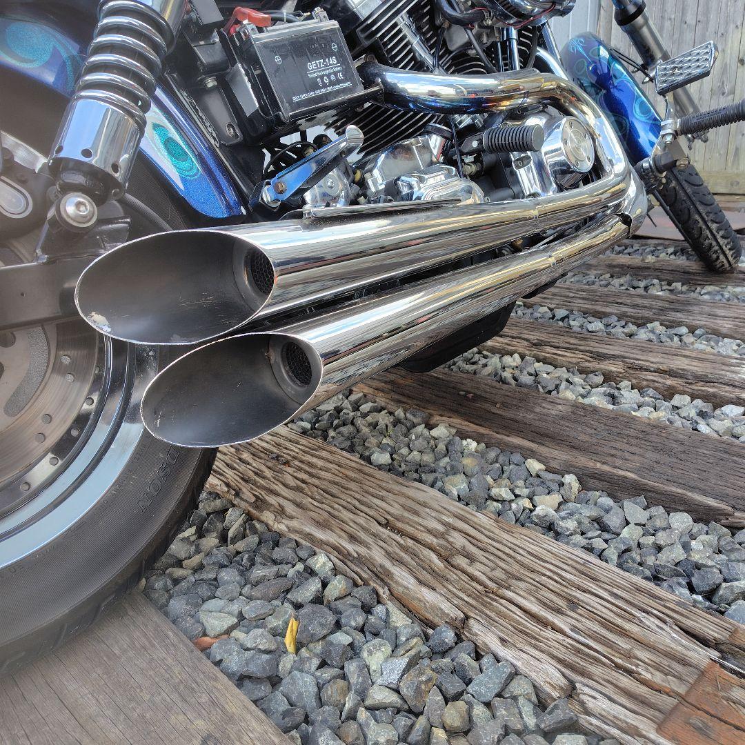 今週限定割引！ハーレー　TC88 マフラー　ダイナソフテイル　ワンオフ　１点物！