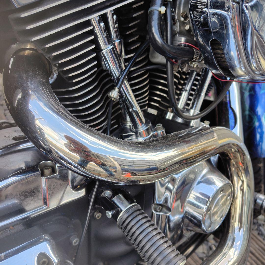 今週限定割引！ハーレー　TC88 マフラー　ダイナソフテイル　ワンオフ　１点物！