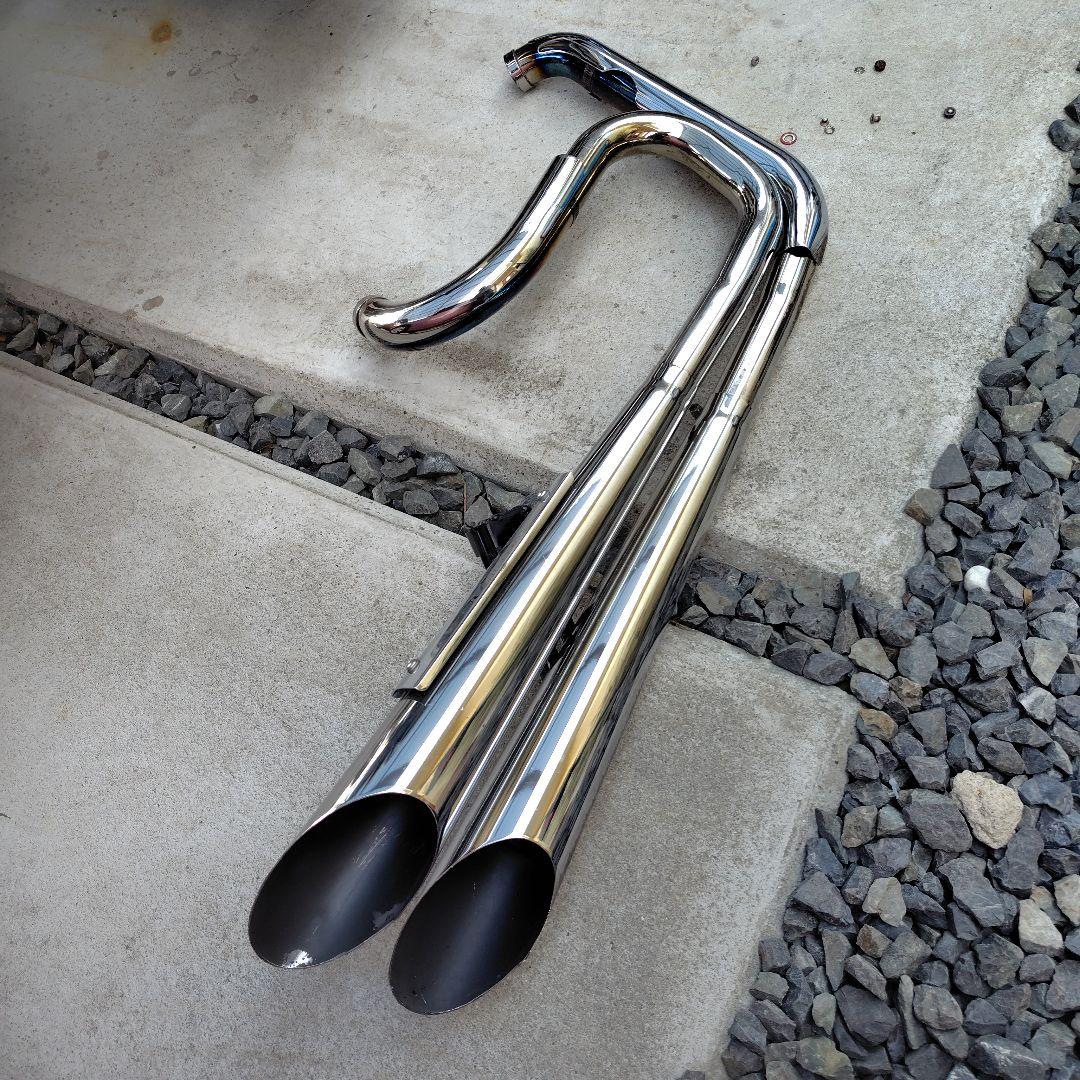 今週限定割引！ハーレー　TC88 マフラー　ダイナソフテイル　ワンオフ　１点物！