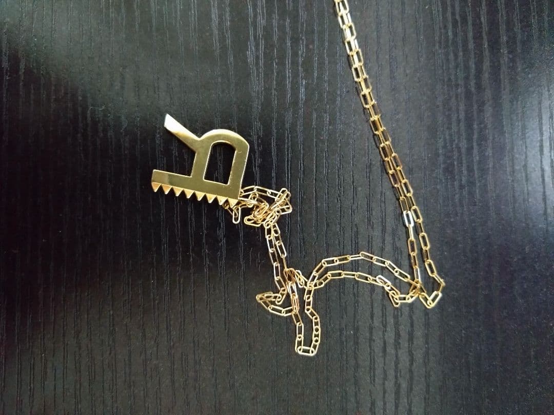 Cadeaux イニシャル R　ダイヤモンド　カドー　ネックレス　セット